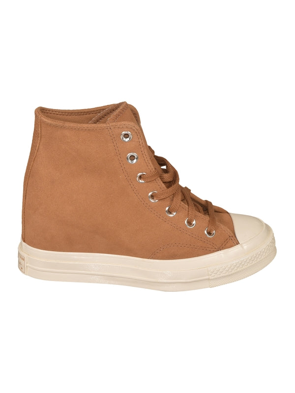 Converse Beige High Top Sneakers