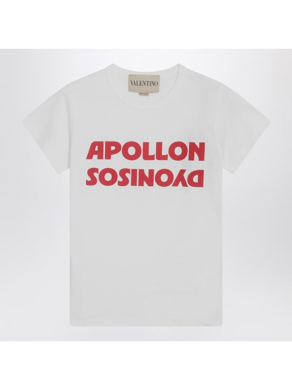 Valentino White Half Sleeve