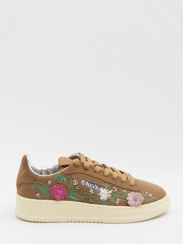 Autry Brown Low Top Sneakers