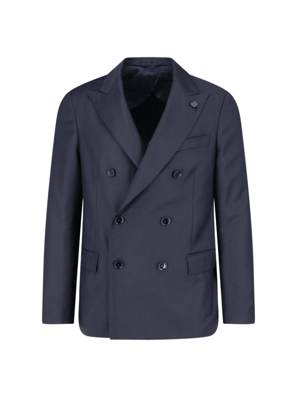 Boutonniere Wool Cashmere Setup Suit