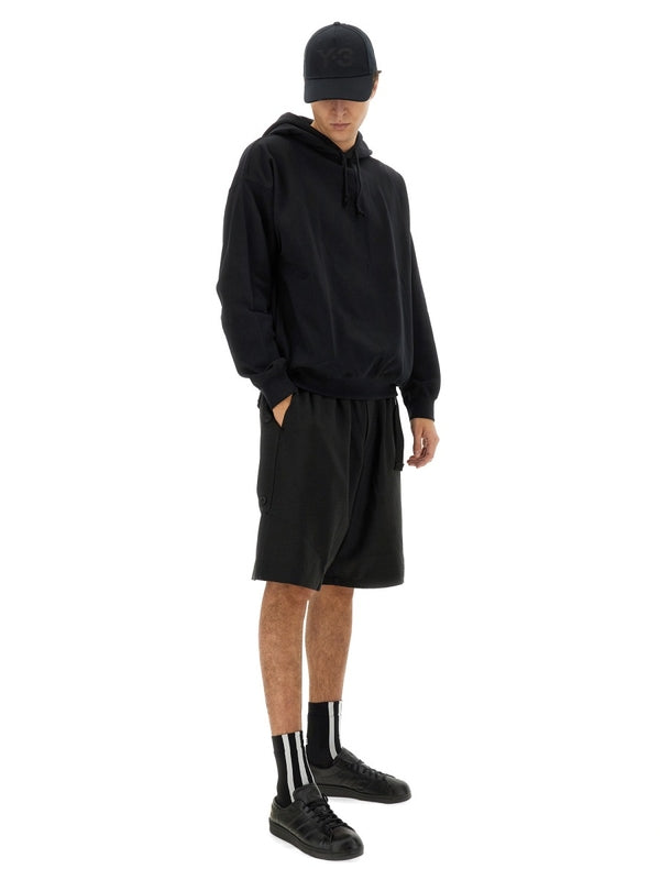 Y-3 Black Hoodies