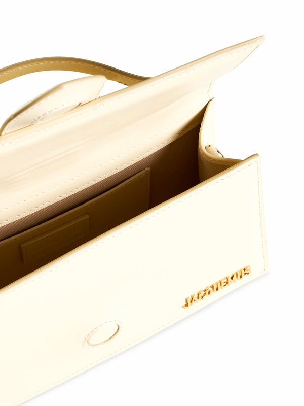 Bambino Logo Leather Tote Bag