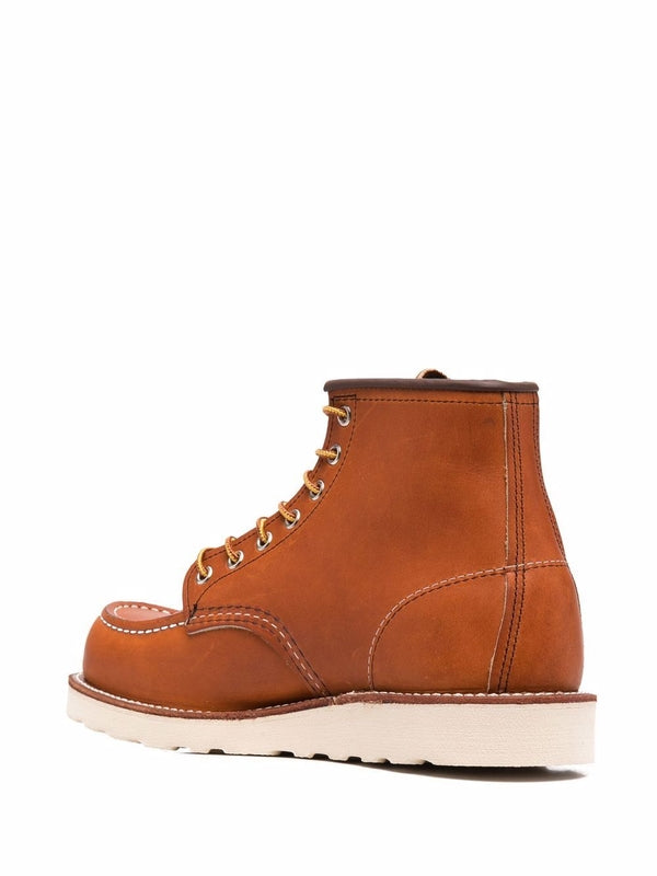 Red Wing Brown Lace-Up Boots