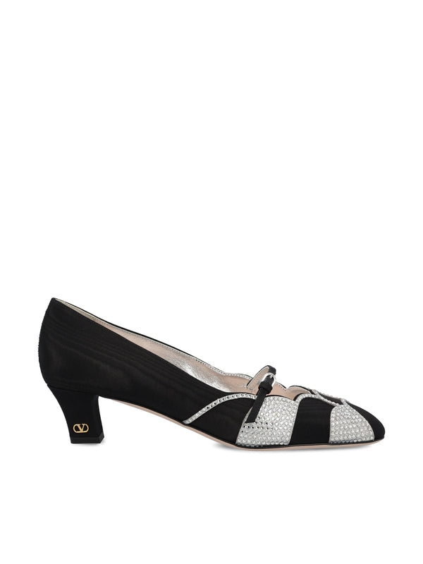 Bowow 45 Crystal Pumps Heels