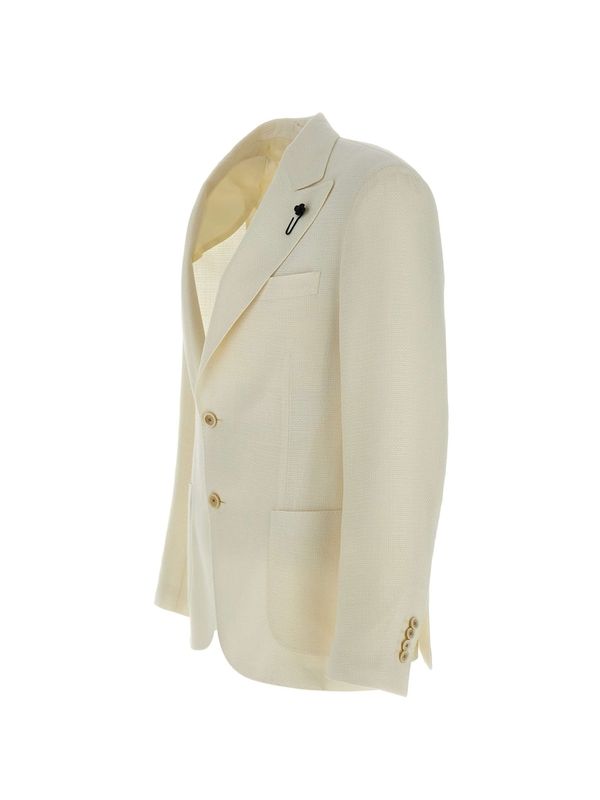 Wool Blend Tailored Jacket