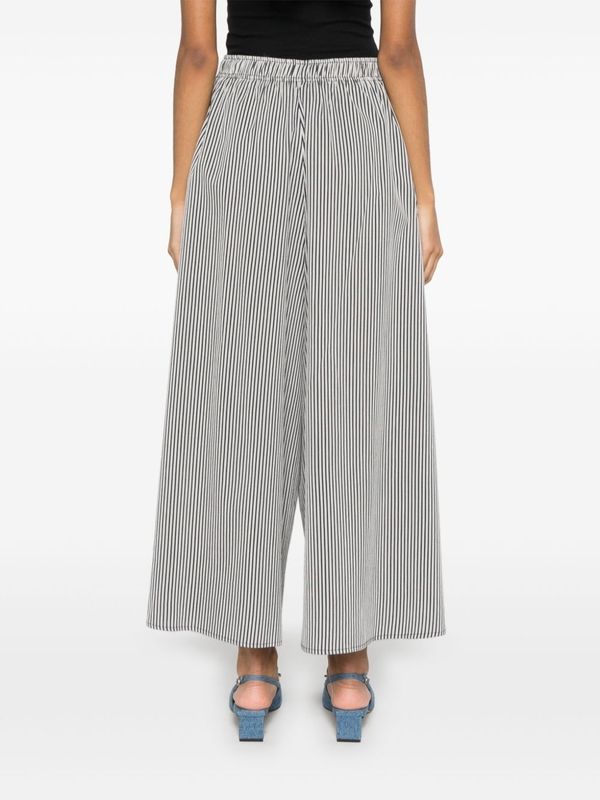 Pinstripe
  Flare Crop Pants