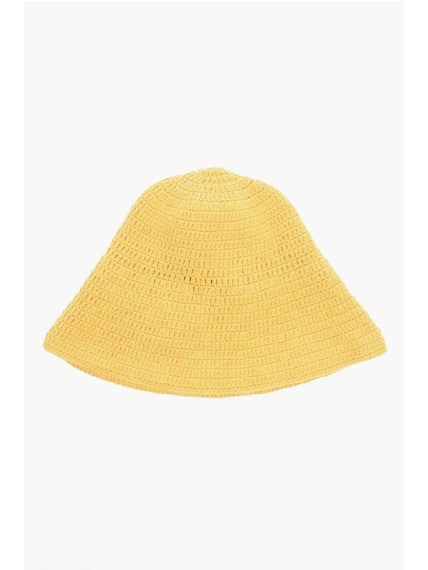 Crochet Drawstring Bucket Hat