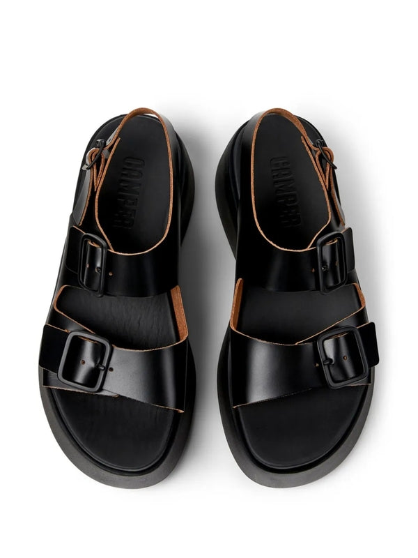 Camper Black Sandals