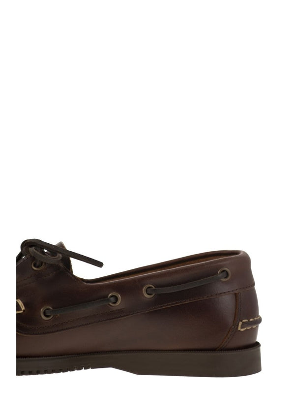 Barth Stitch Leather Loafers