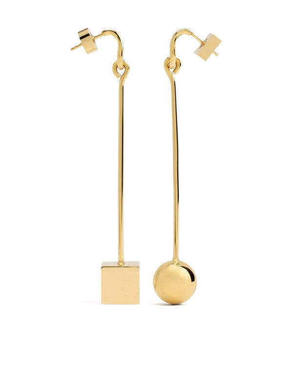 Asymmetric Drop Earrings