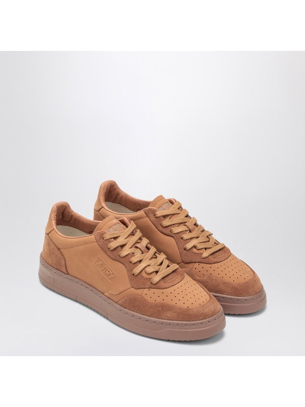 Autry Brown Low Top Sneakers