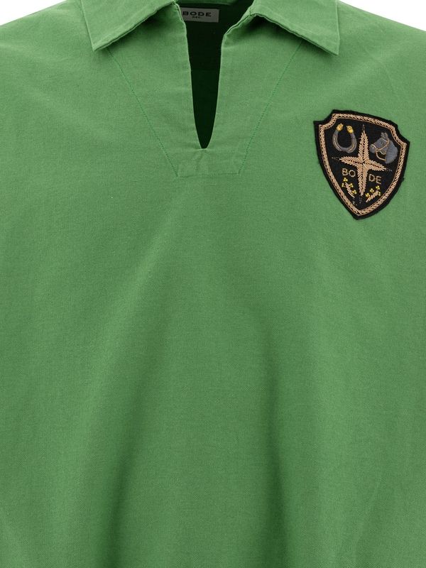 Logo Patch Cotton Sweatshirt