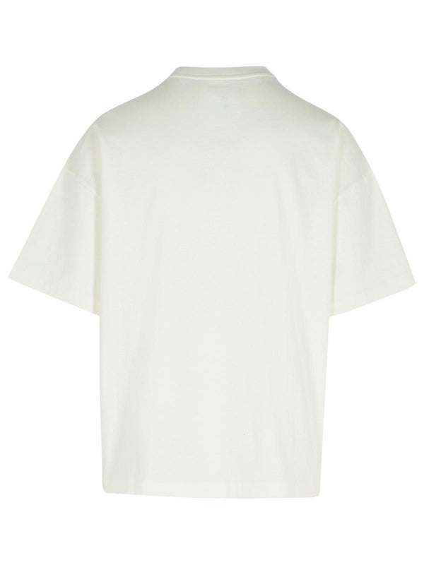 White Cotton Short Sleeve T-shirt