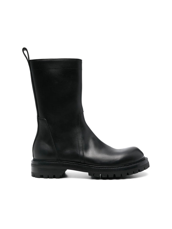 Rick Owens Black Ankle Boots