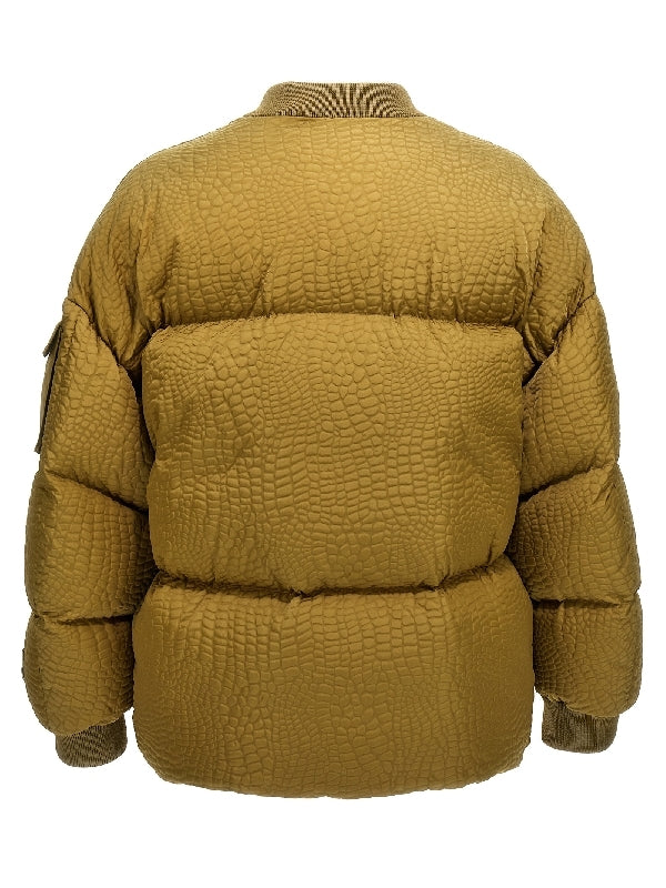 Centaurus Croc Embossed Padded Jacket