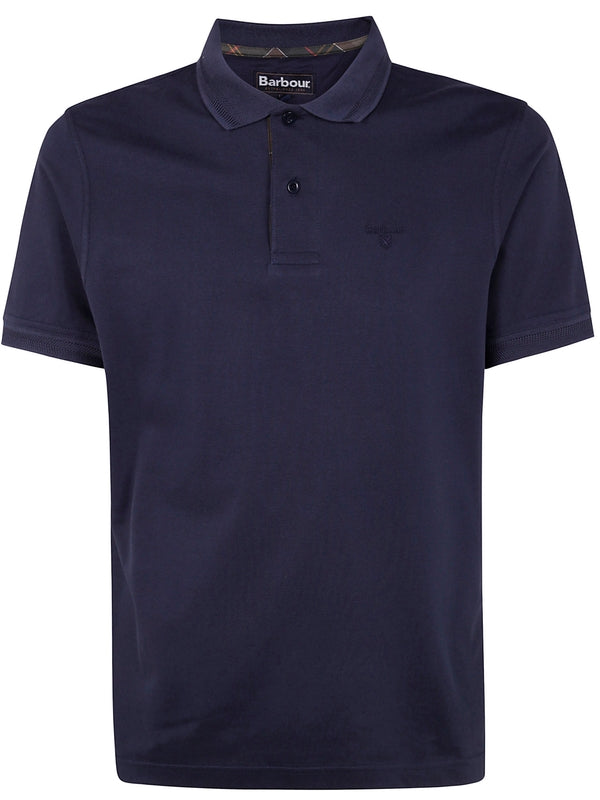 Barbour Navy Polo Shirt