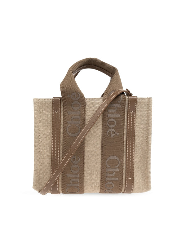 Woody Linen
  Small Tote Bag