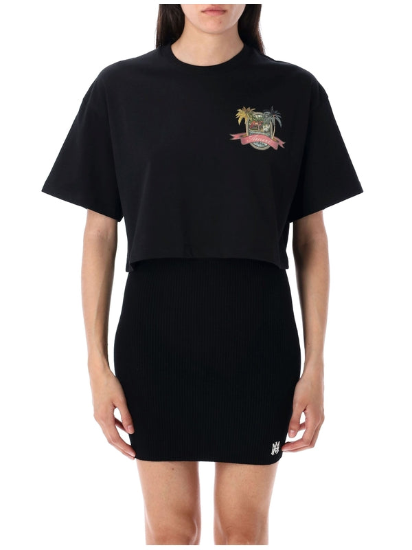 Amiri Black Short Sleeve T-Shirt