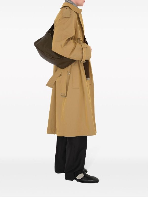 Belted Cotton Trench Coat