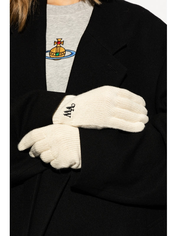 Logo
  Embroidered Cashmere Gloves