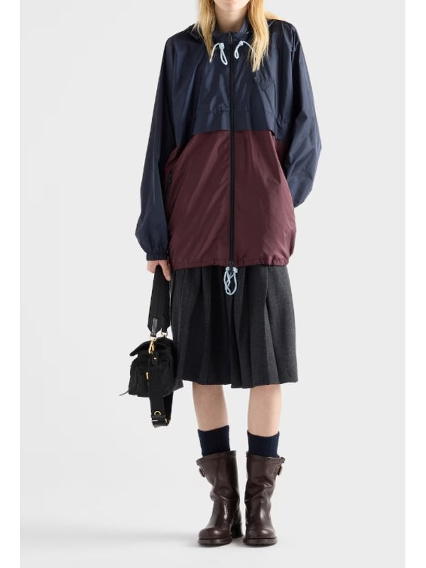 Bi Color Nylon Jacket