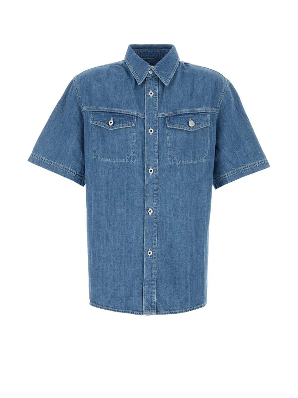 Flap Pocket Denim Shirt