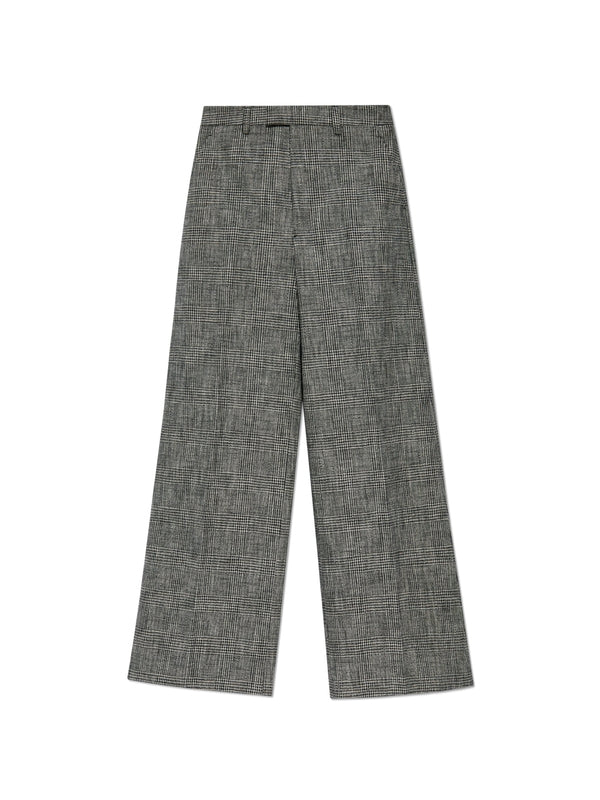 Check Pattern
  Wide Cotton Pants