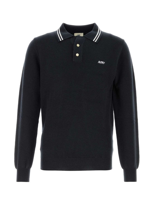 Autry Black Polo Shirts
