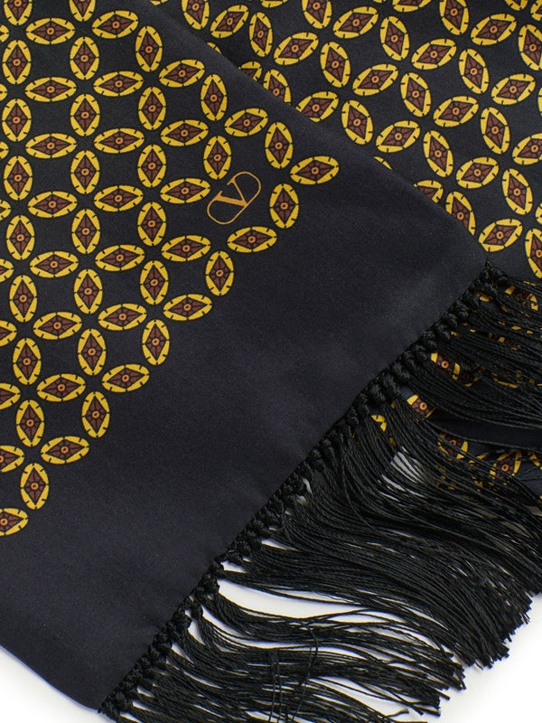 Chamber Fringe Silk Scarf