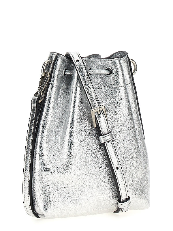 Bon Bon Metallic Leather
  Bucket Bag