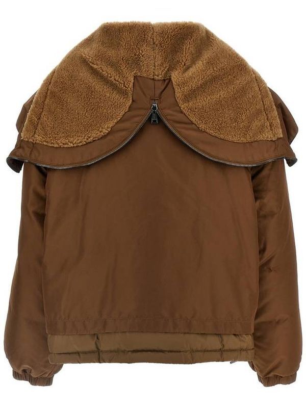 Agora Fleece Hooded Padded Jacket