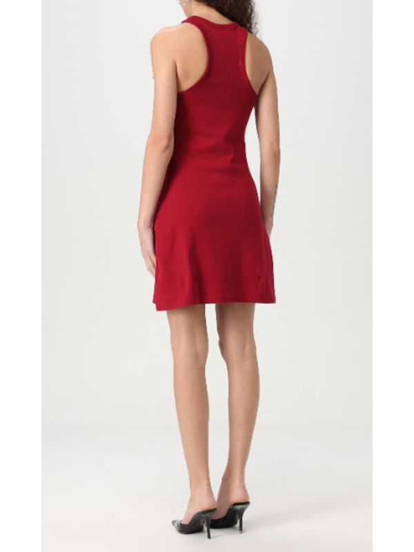 SCUBA Logo Cotton Mini Dress