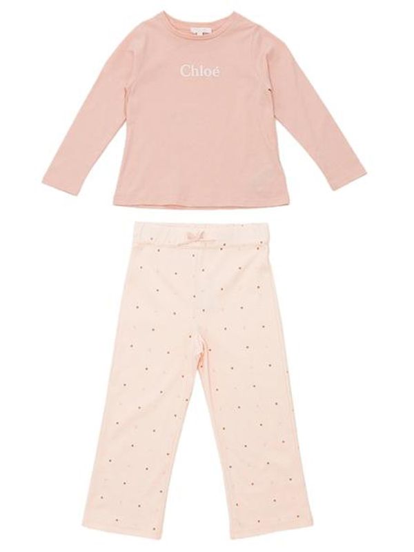 Logo Cotton Pajama Set