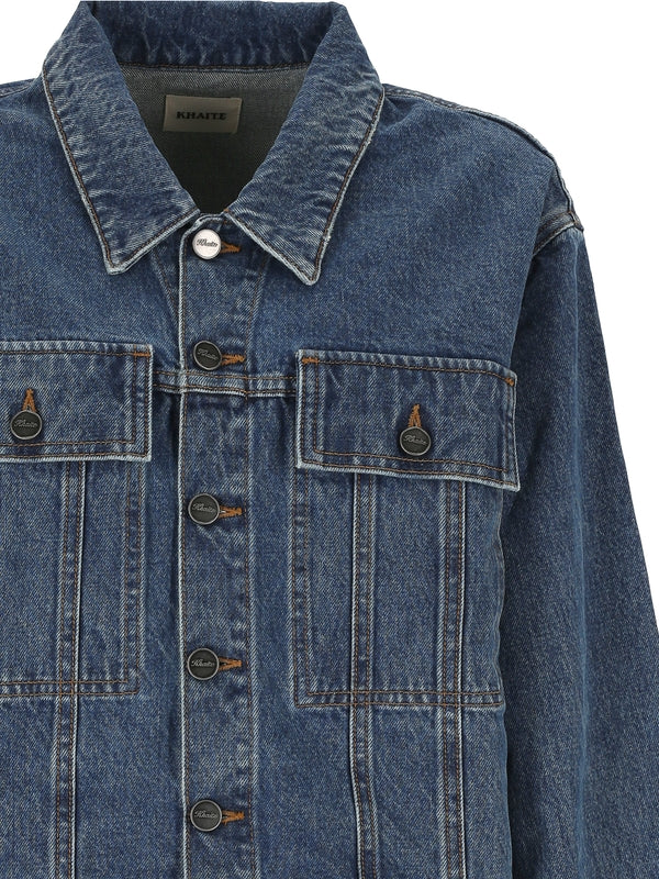 SAUNDER Denim Trucker Jacket