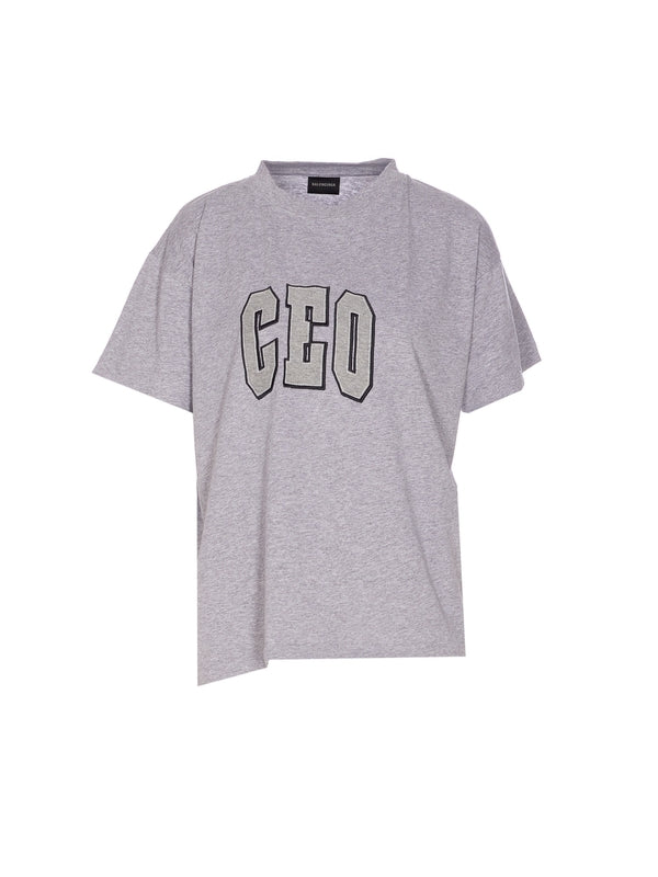 Balenciaga Grey Half Sleeve