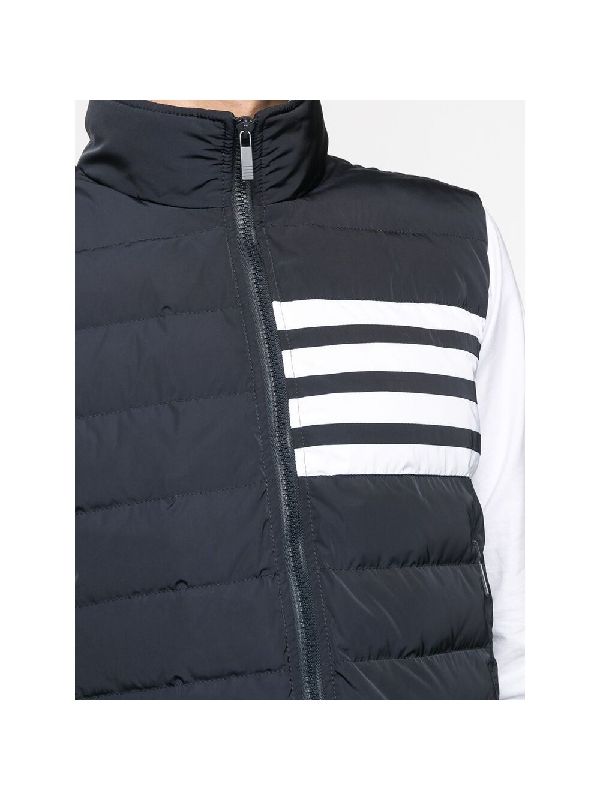 4-Bar Quilted Padding Vest