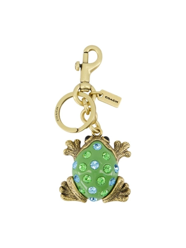 Coach Green Gold Keyrings