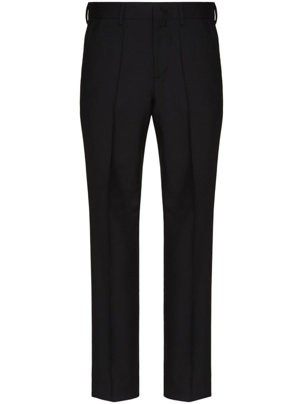 Wool Mohair Tailored Pants