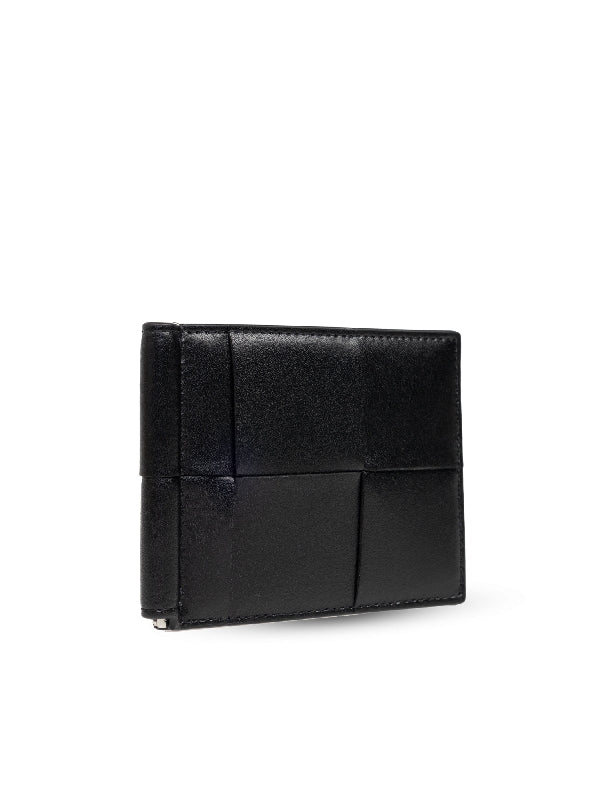 Intrecciato Money Clip Wallet