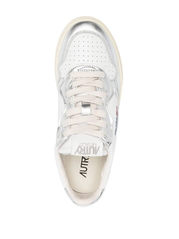 Medalist Metallic Leather Low
  Top Sneakers