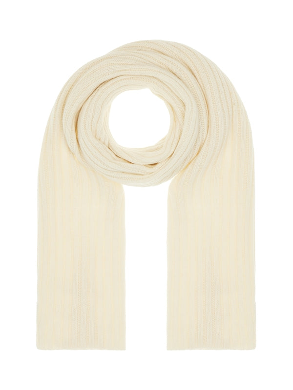 Peuterey Ivory Wool Mufflers