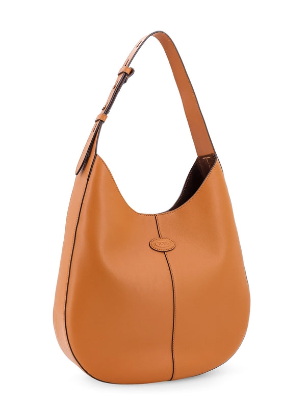 Di Logo Leather Small Shoulder Bag