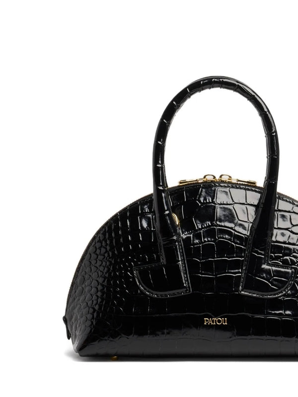 Patou Black Tote Bags
