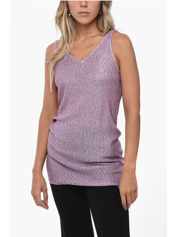 Allover Sequin Sleeveless Top