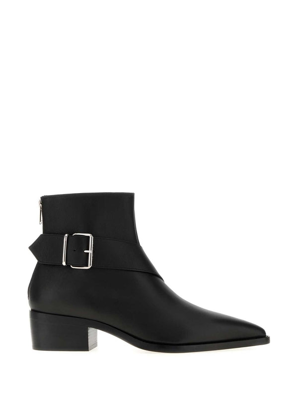 Alexander Mcqueen Black Ankle Boots