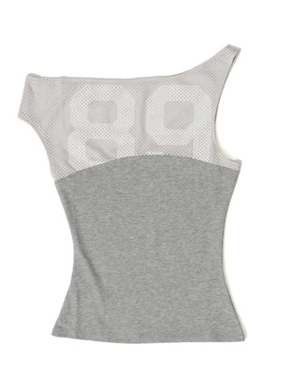 Taurasi Number One-Shoulder Sleeveless Top