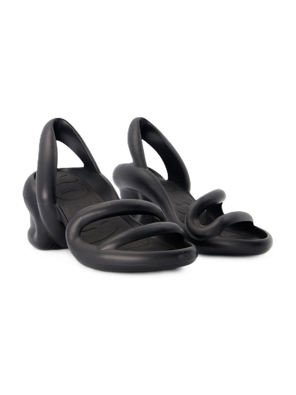 Camper Black Sandal Heels