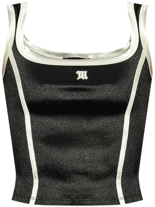 Misbhv Black Sleeveless Top