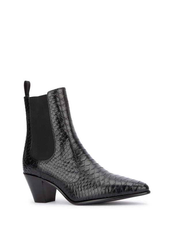 Celine Black Chelsea Boots