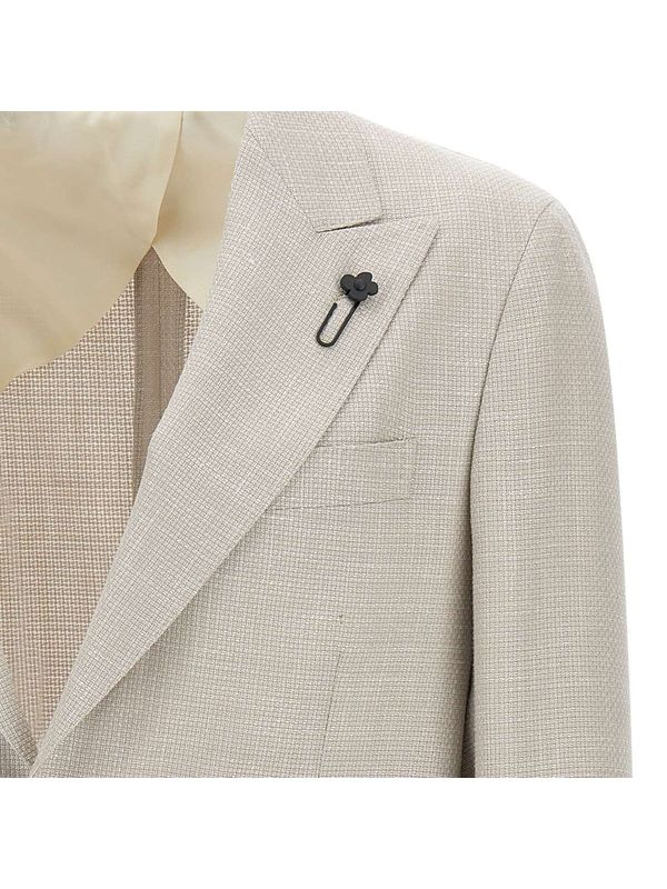 Wool Blend Tailored Jacket